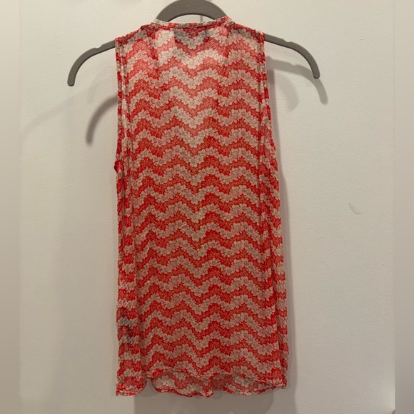 THE KOOPLES 100% Silk Tank, Front 1/2 Zip, Size XS, Barely Worn, Excellent Cond - Picture 9 of 14